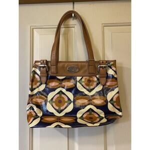 Fossil key per coated canvas 18x14